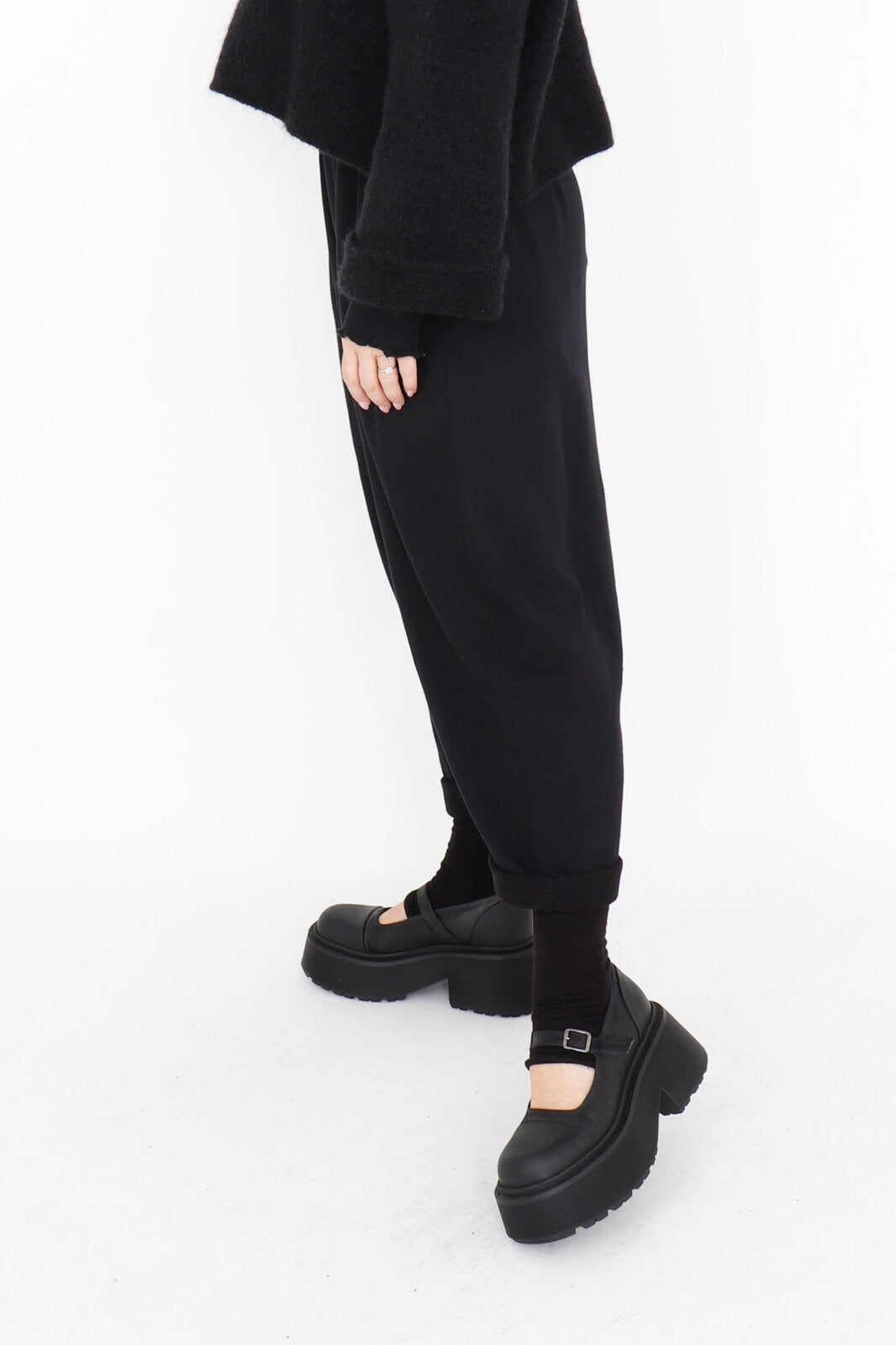 Sort Aarhus Baggy Pants 1107