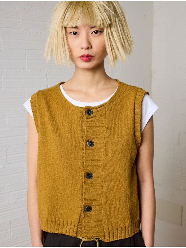 Lurdes Bergada M26-804 Vesti Mustard