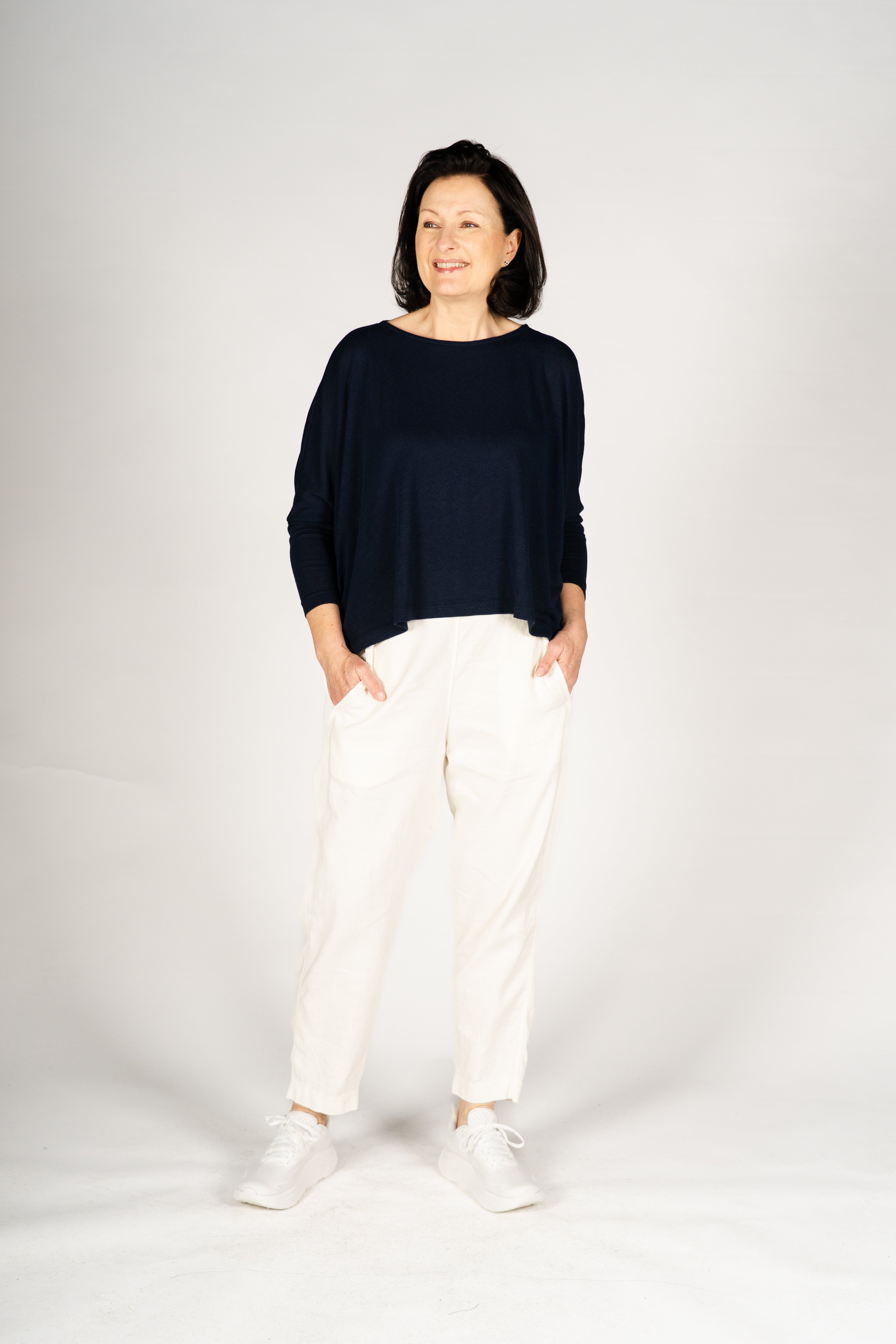 Mama B Kira L Peysa Blu - VANTAR MYND