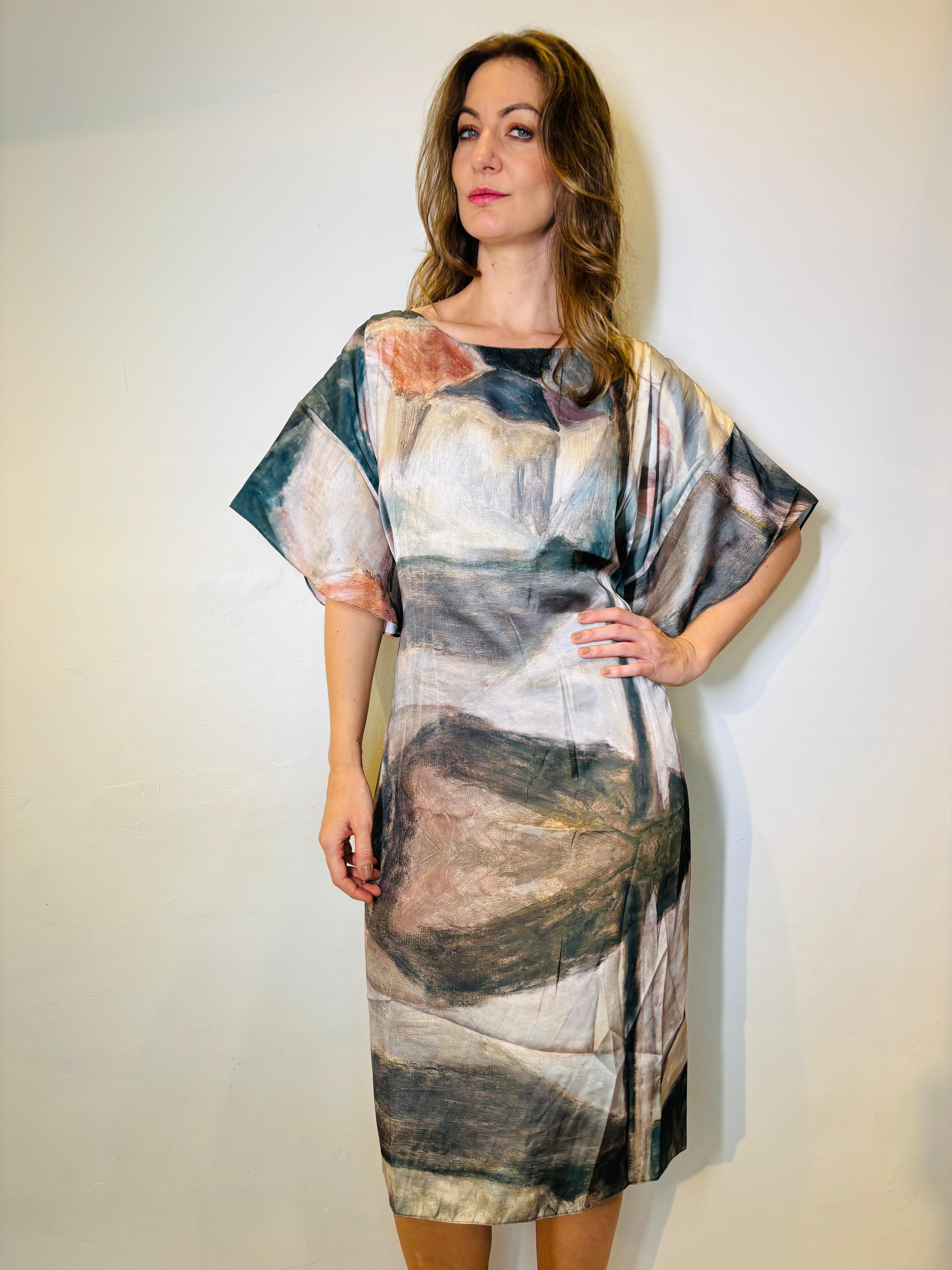 Alessa Long Short T-Dress Gris