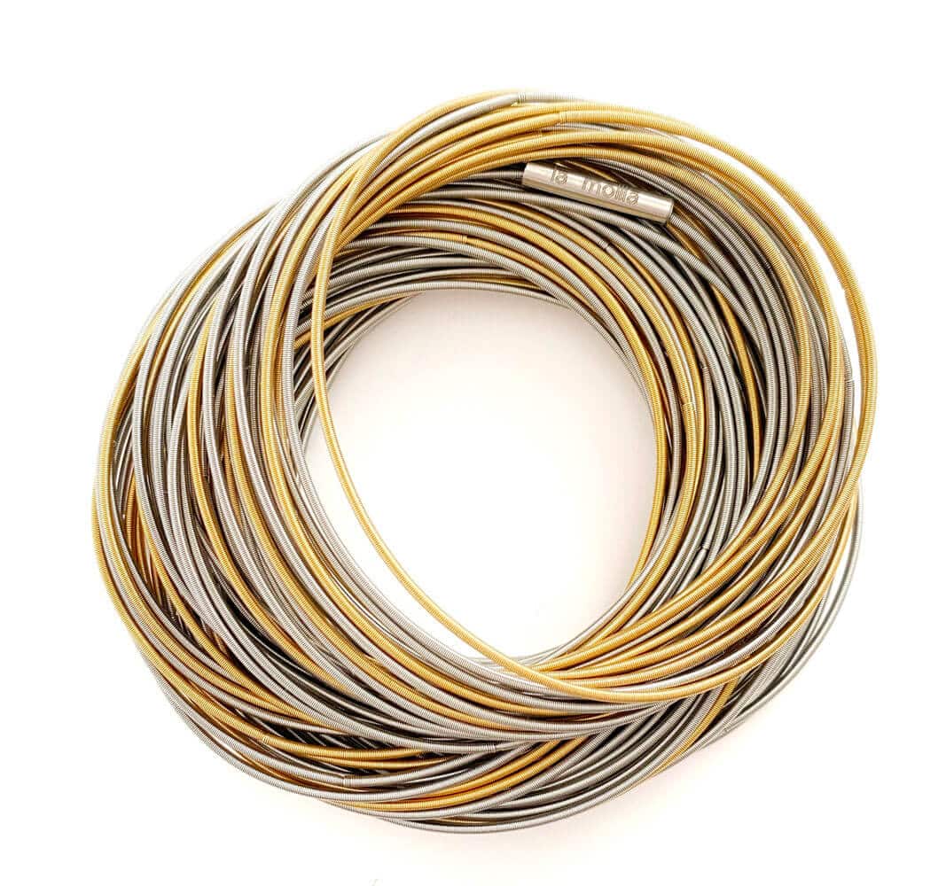 La Mollla Sel Armband Gyllt og silfurlitað