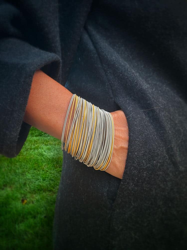 La Mollla Sel Armband Gyllt og silfurlitað