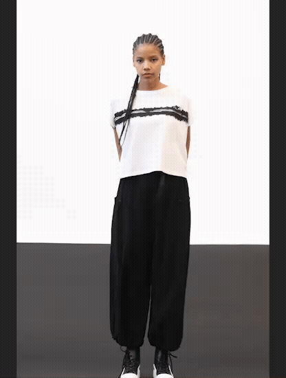 Lurdes Bergada Buxur Svartar 010