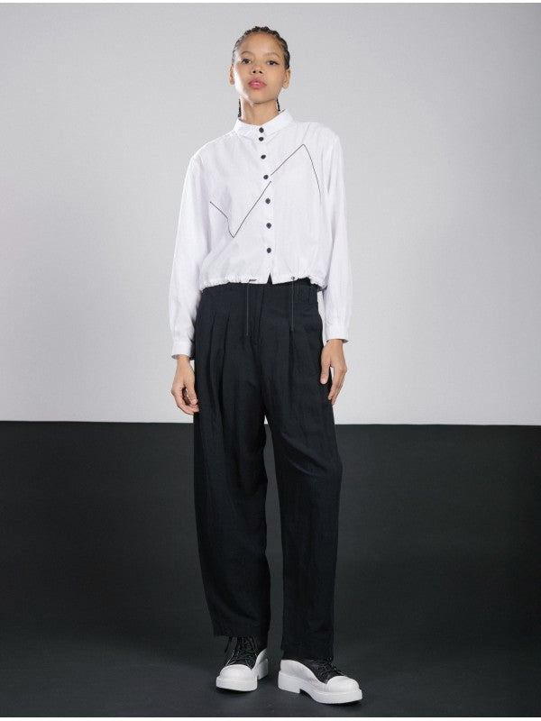 Lurdes Bergada Buxur Svartar 030