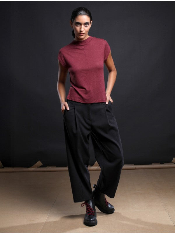 Lurdes Bergada Buxur Svartar 050