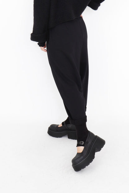 Sort Aarhus Baggy Pants 1107