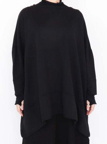 Sort Aarhus Oversize Peysa Black