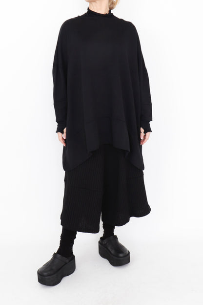 Sort Aarhus Oversized Blouse 2157