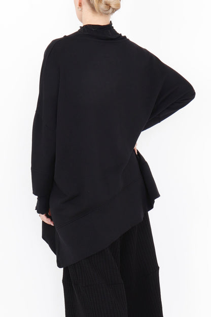 Sort Aarhus Oversized Blouse 2157