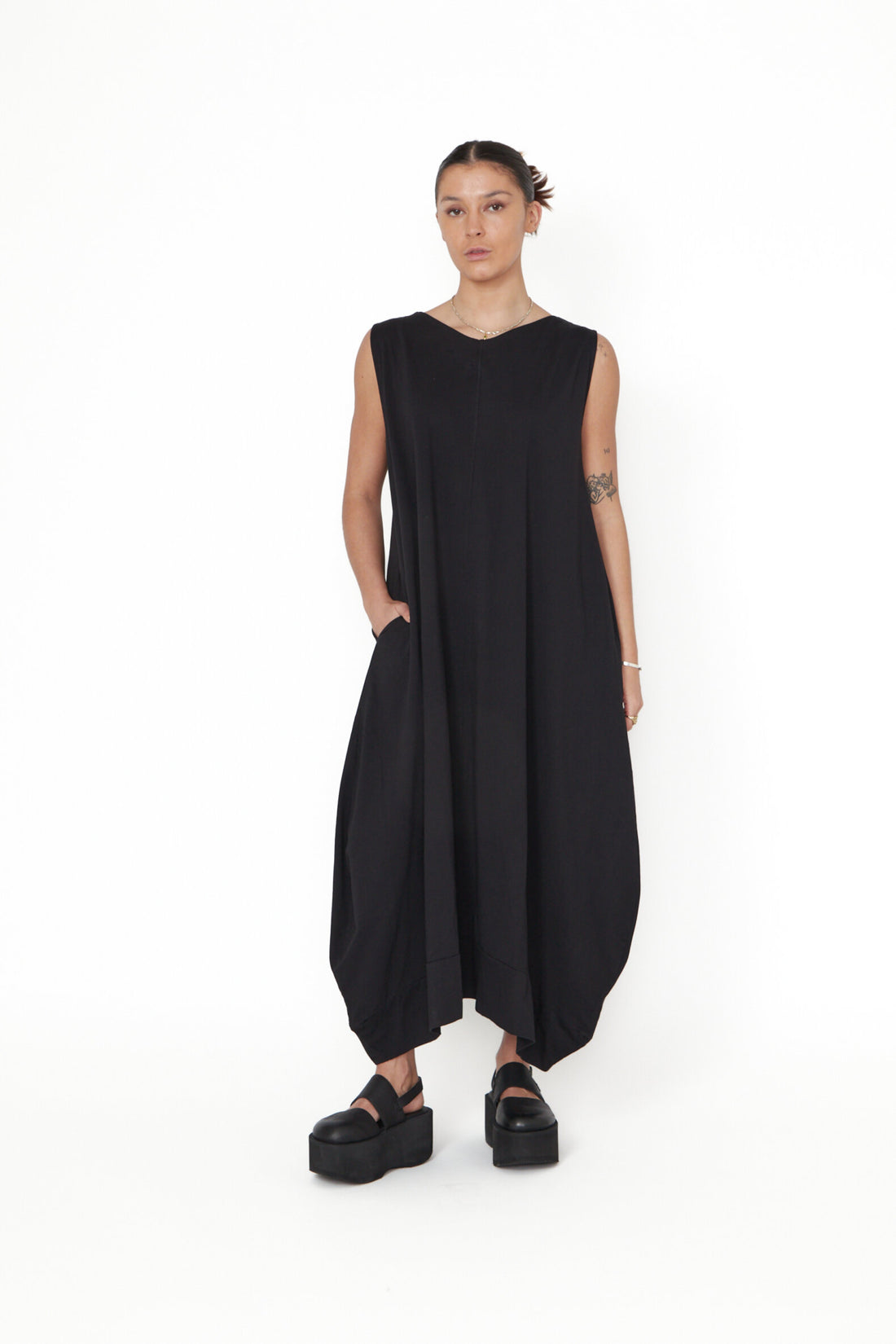 Sort Aarhus Kjóll 3105 Svartur