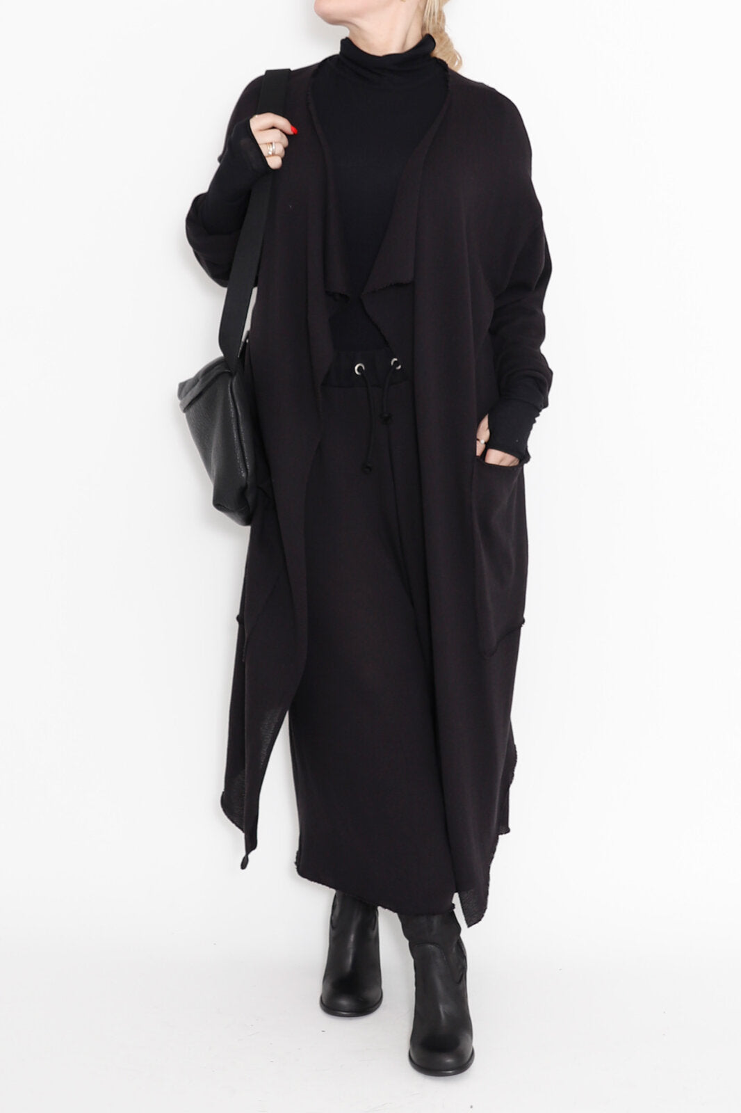 Sort Aarhus Cardigan Svört 5043