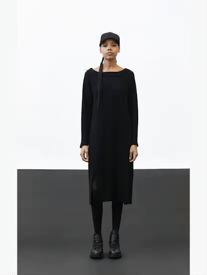 Lurdes Bergada Kjóll Svartur 724