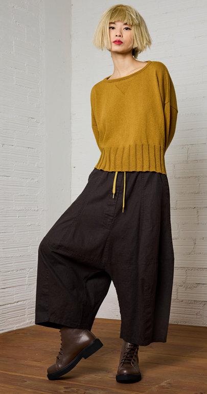 Lurdes Bergada M26-801 Peysa Mustard