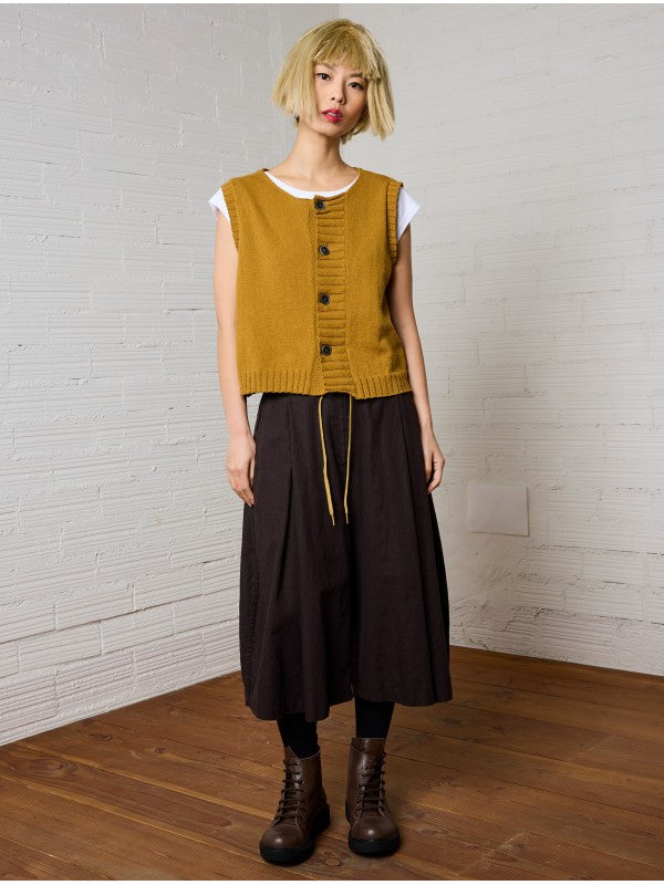 Lurdes Bergada M26-804 Vesti Mustard