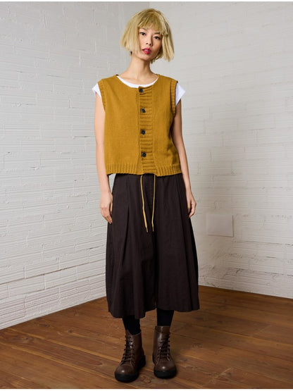 Lurdes Bergada M26-804 Vesti Mustard