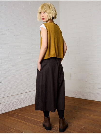 Lurdes Bergada M26-804 Vesti Mustard