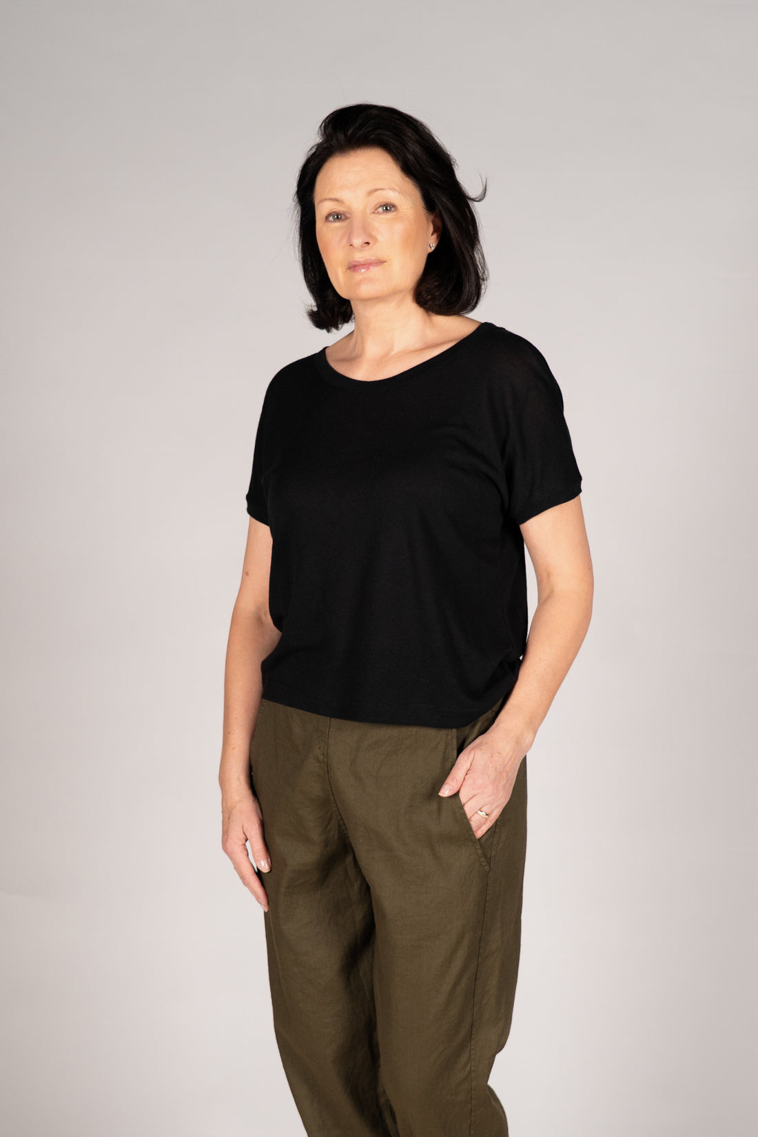Mama B Decisa L T-Shirt Nero
