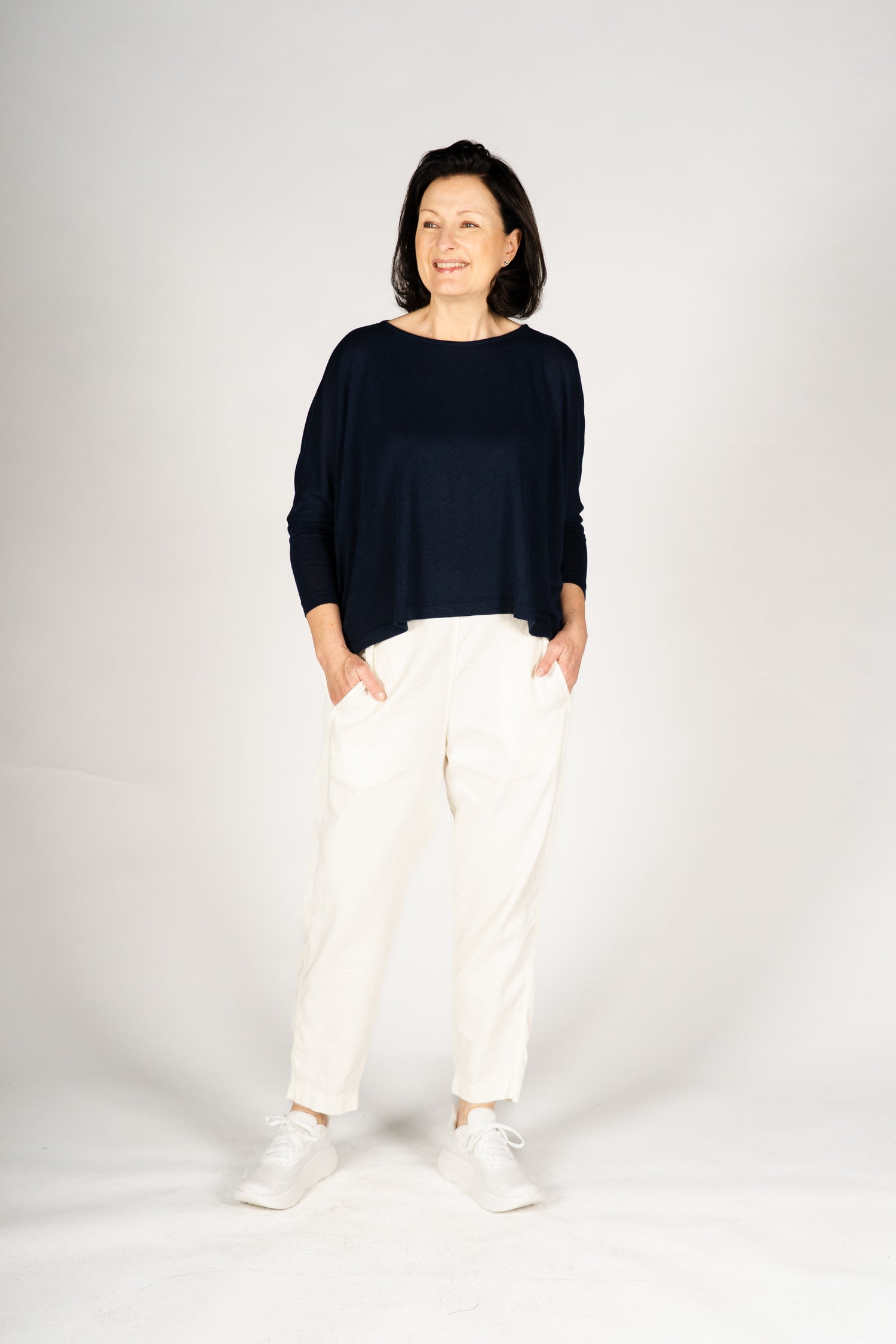 Mama B Kira L Peysa Blu - VANTAR MYND