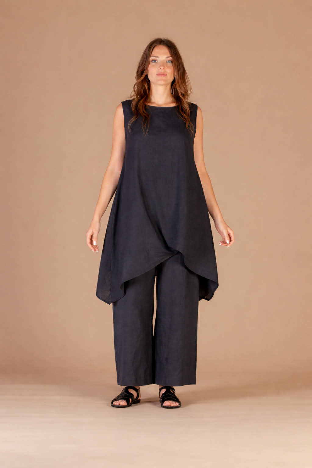 Mama B Lime L Kjóll Antracite