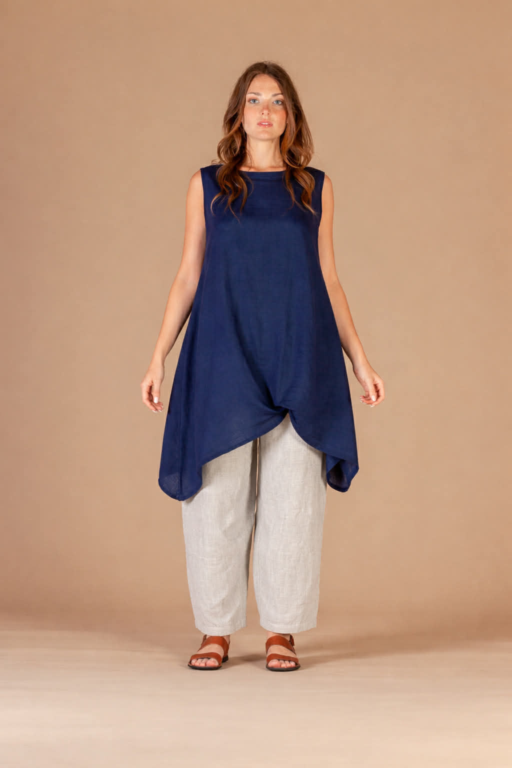 Mama B Lime L Kjóll Blu