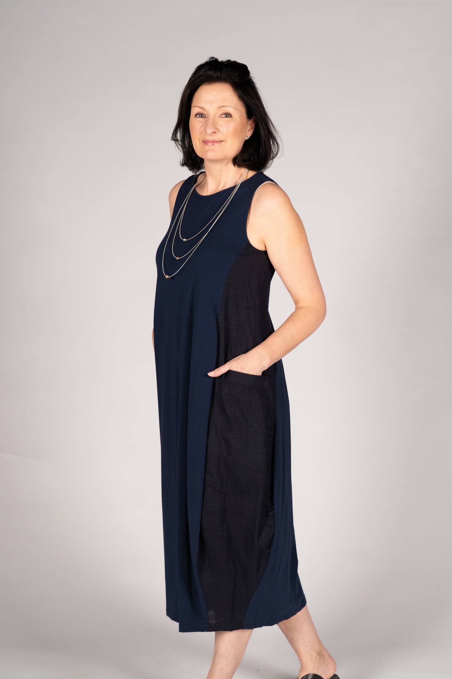 Mama B Morbido Kjóll Blu