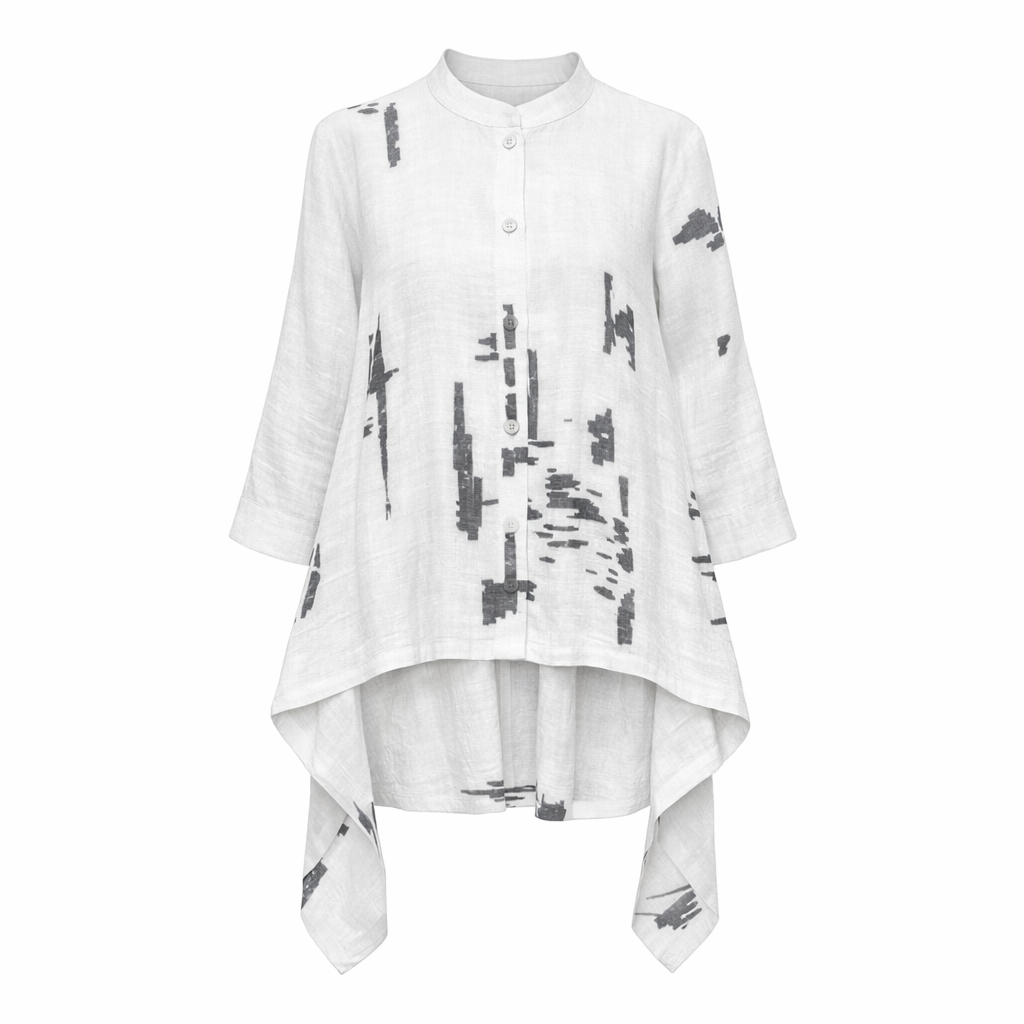 Trine Kryger Naoki Skyrtujakki Hvítur