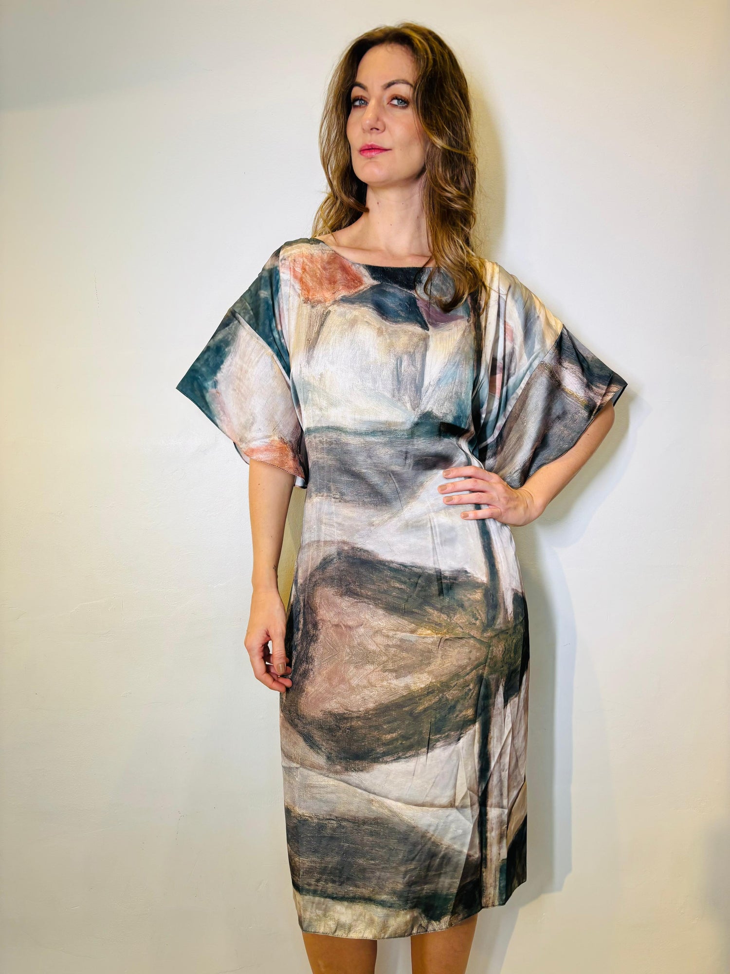 Alessa Long Short T-Dress Gris