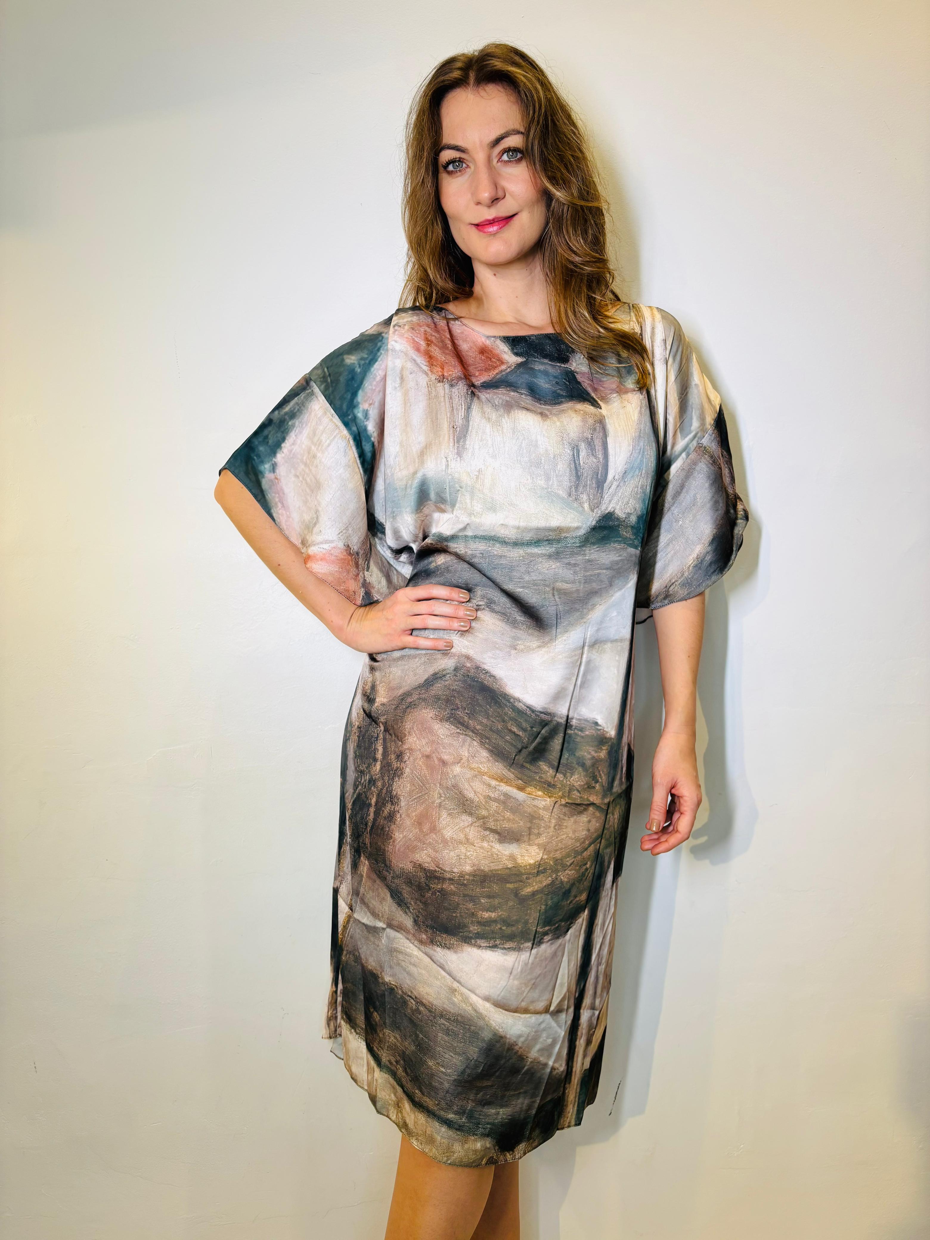 Alessa Long Short T-Dress Gris
