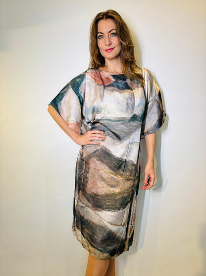 Alessa Long Short T-Dress Gris