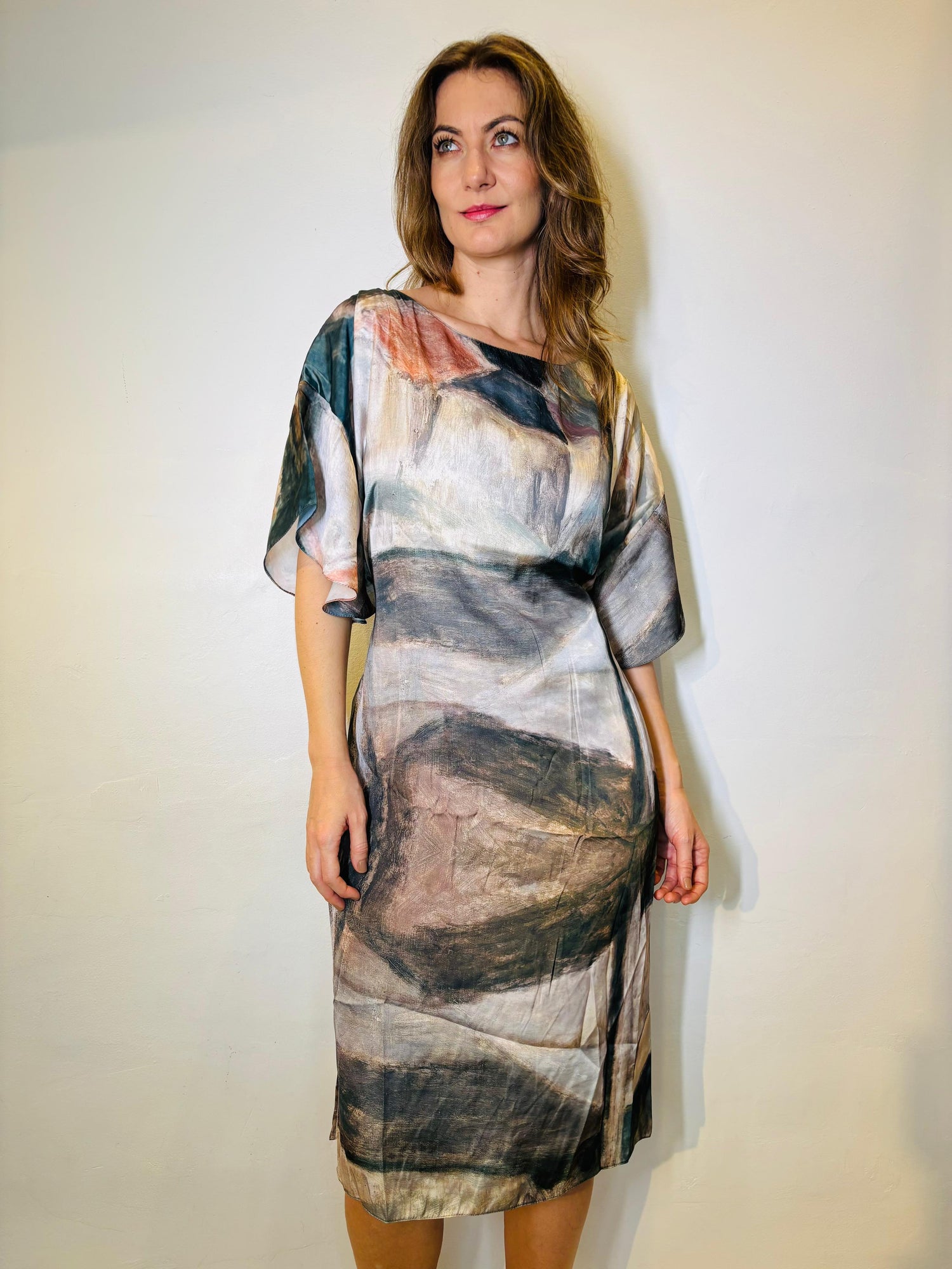 Alessa Long Short T-Dress Gris