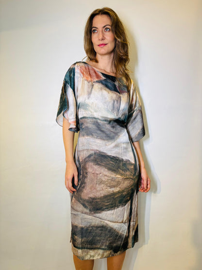 Alessa Long Short T-Dress Gris