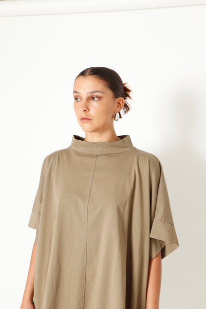 Sort Aarhus Oversized Blouse 2176