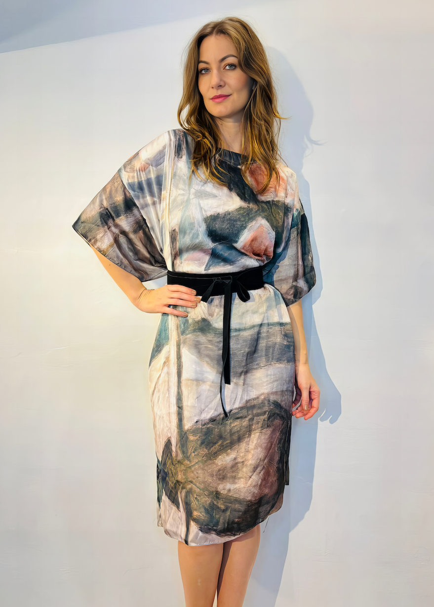 Alessa Long Short T-Dress Gris