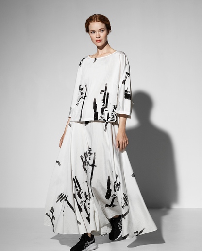 Trine Kryger Filuca Blouse Svört