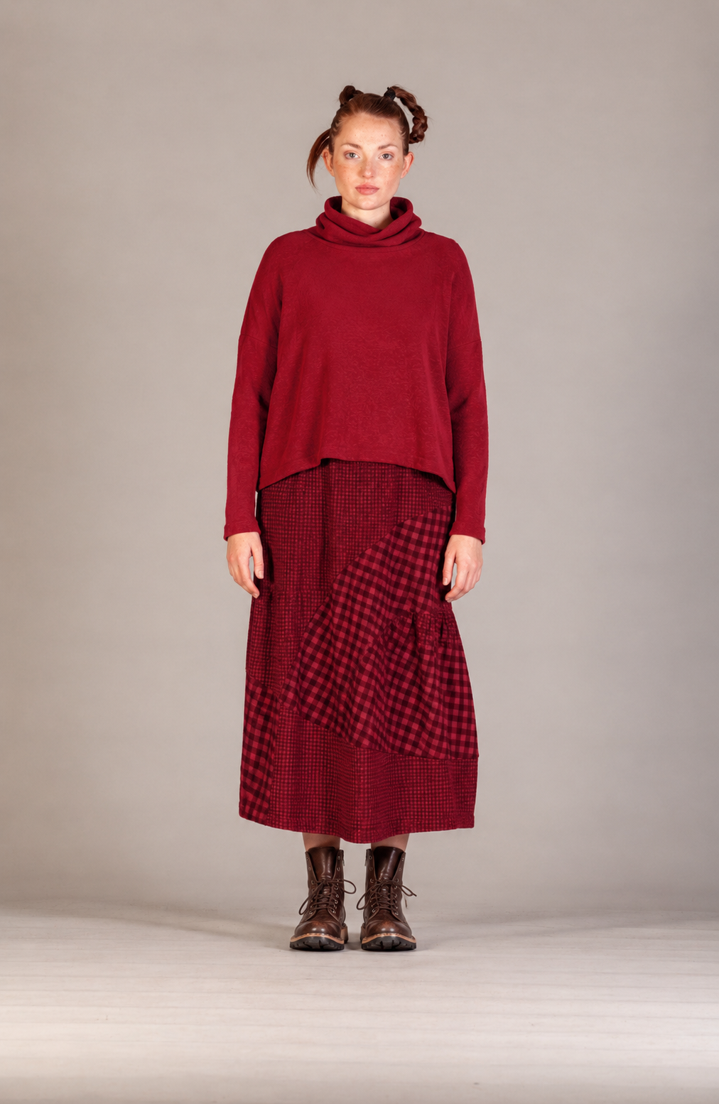 Mama B Moyet Peysa Rosso Scuro