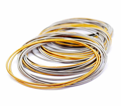 La Mollla Sel Armband Gyllt og silfurlitað