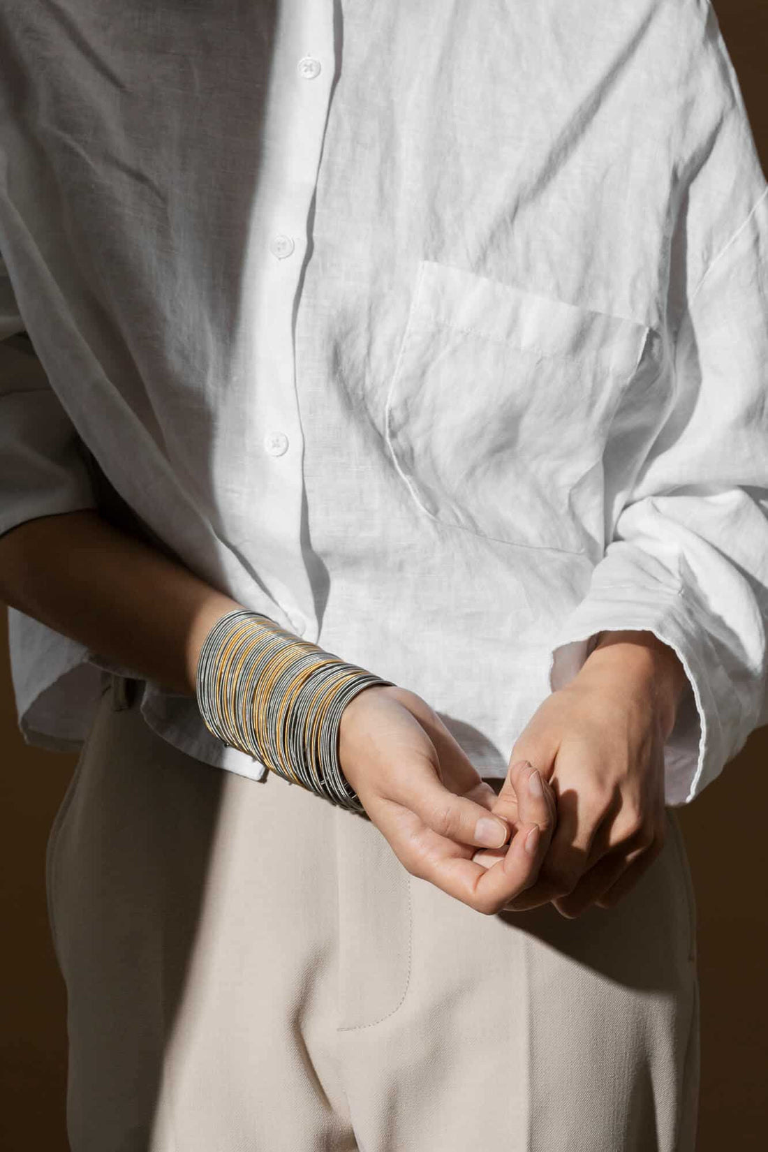 La Mollla Sel Armband Gyllt og silfurlitað