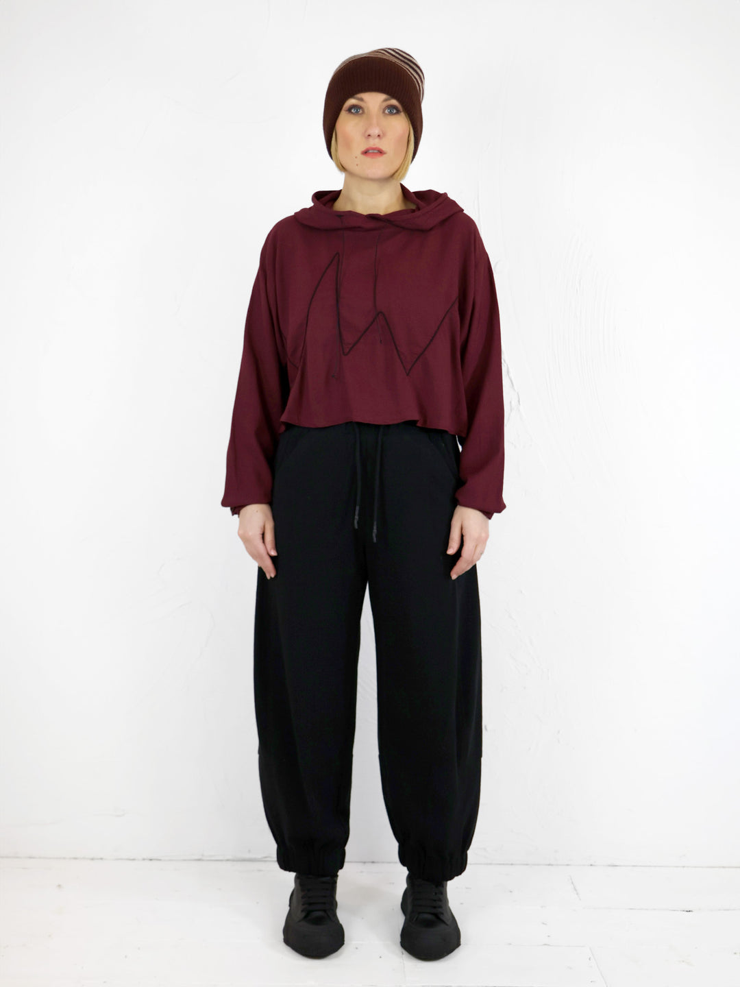 Lurdes Bergada Buxur Svartar 420